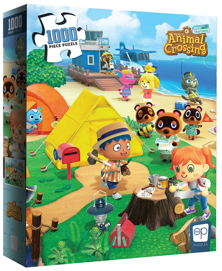 Animal Crossing Puzzle: New Horizons - Welcome to Animal Crossing 1000 pcs | Dragon's Lair Comics and Fantasy Houston TX