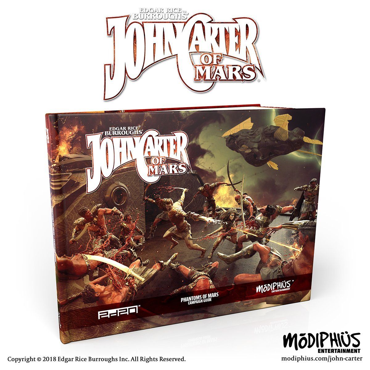 John Carter of Mars: Phantoms of Mars Campaign Guide | Dragon's Lair Comics and Fantasy Houston TX