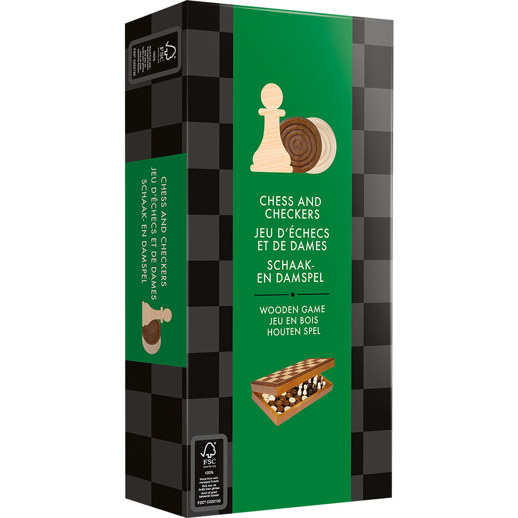 Chess and Checkers Set - Folding Version | Dragon's Lair Comics and Fantasy Houston TX