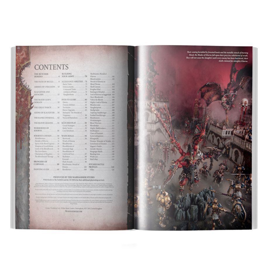 Warhammer Age of Sigmar: Blades of Khorne Battletome | Dragon's Lair Comics and Fantasy Houston TX