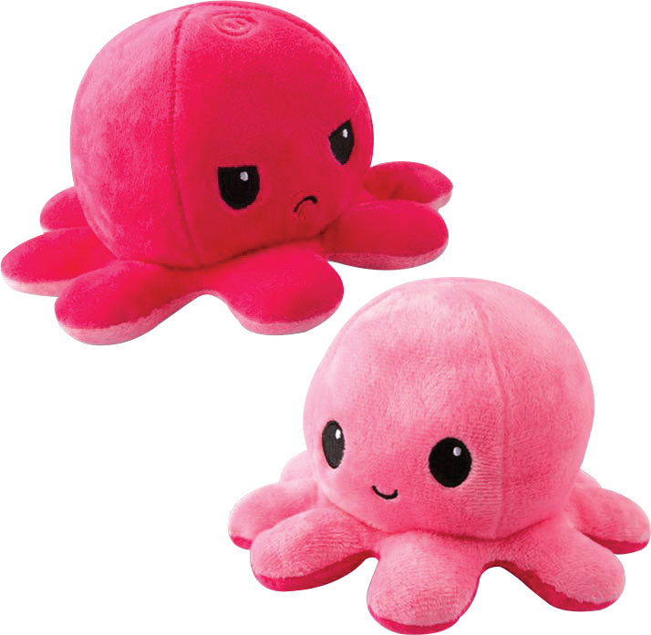 Plush Reversible Octopus: Double Pink | Dragon's Lair Comics and Fantasy Houston TX