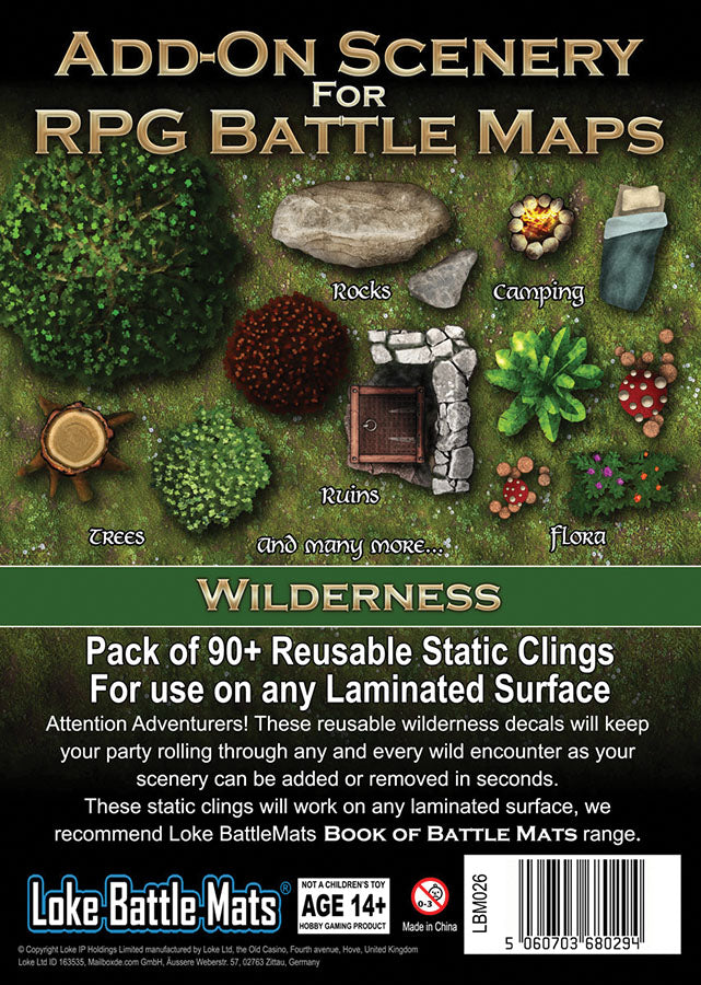 Battle Mats: Add On Scenery - Wilderness | Dragon's Lair Comics and Fantasy Houston TX