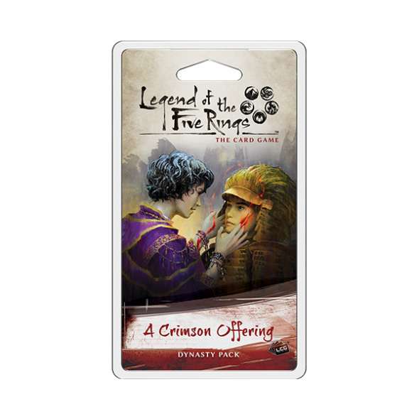 Legend of the Five Rings The Card Game: A Crimson Offering | Dragon's Lair Comics and Fantasy Houston TX