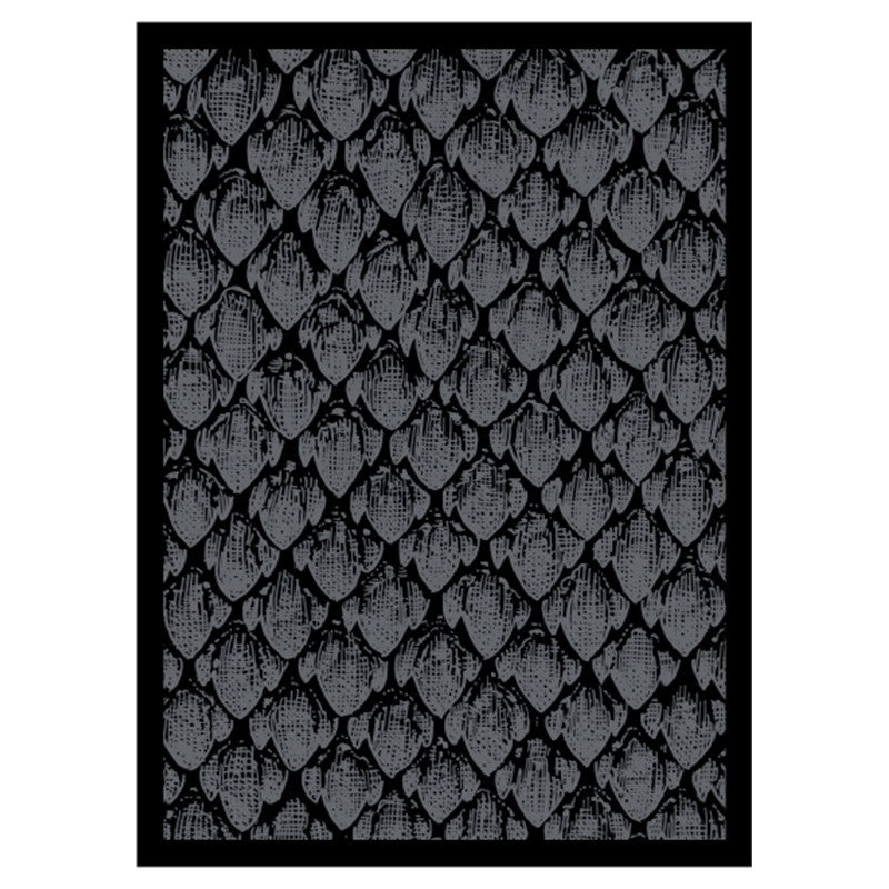 Legion Art Sleeves: Dragon Scales Black | Dragon's Lair Comics and Fantasy Houston TX