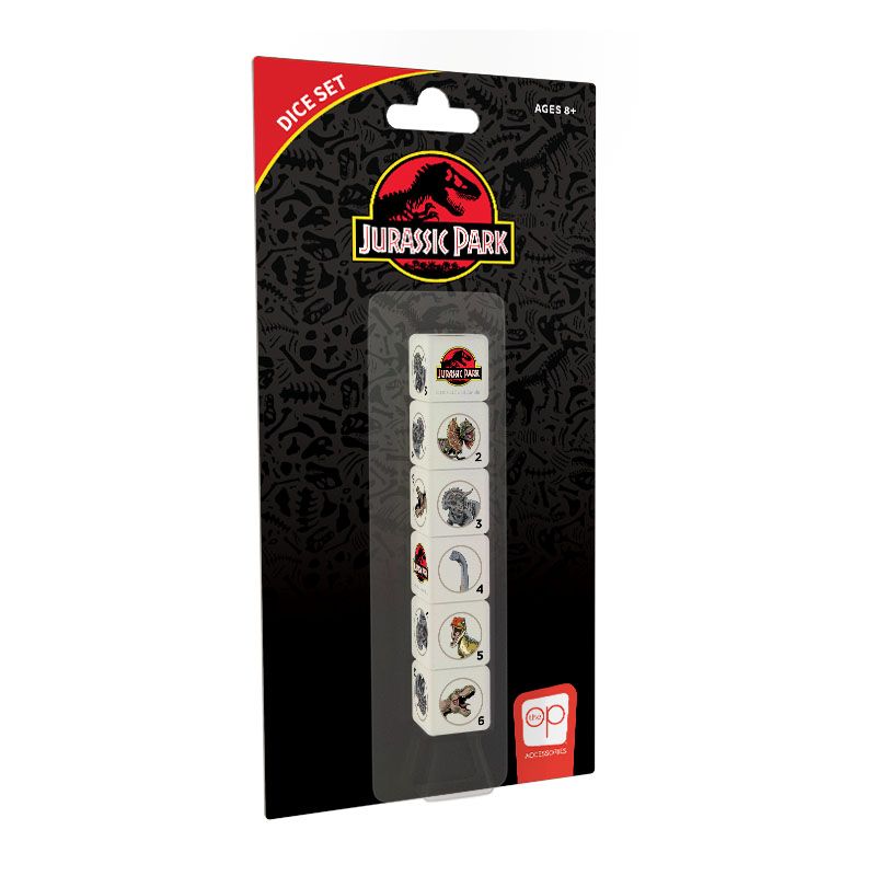 Jurassic Park D6 Dice Set | Odin's Place
