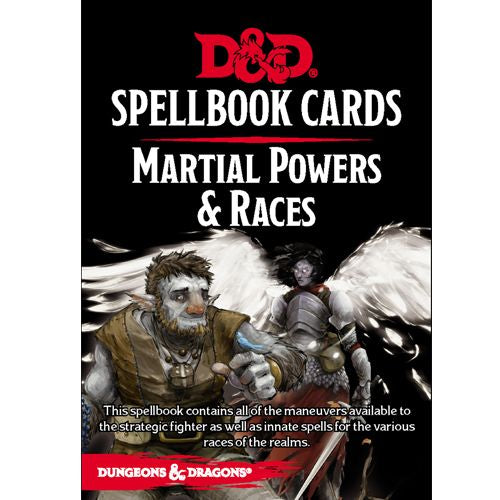 Dungeons and Dragons Spellbook Cards: Martial Powers & Races | Dragon's Lair Comics and Fantasy Houston TX