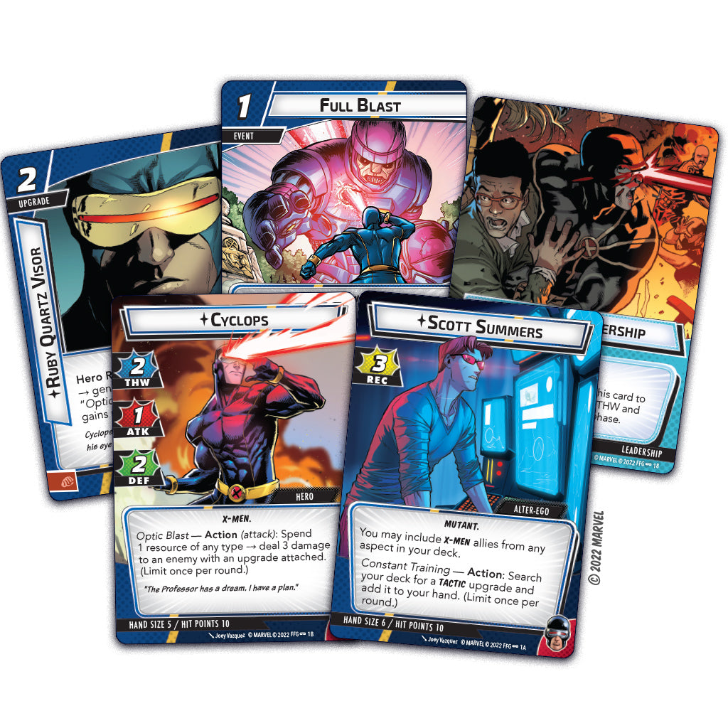 Marvel Champions LCG: Cyclops Expansion | Dragon's Lair Comics and Fantasy Houston TX