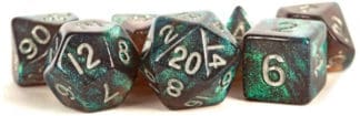 MDG Stardust Gray and Silver Poly 7 Set | Dragon's Lair Comics and Fantasy Houston TX