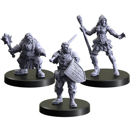 The Witcher RPG Miniatures: Classes 1, Craftsman, Man-at-Arms, Mage | Odin's Place