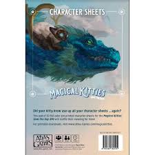 Magical Kitties Salve the Day RPG Character Sheets | Dragon's Lair Comics and Fantasy Houston TX