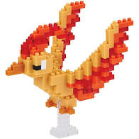 Nanoblock Pokemon Moltres | Dragon's Lair Comics and Fantasy Houston TX