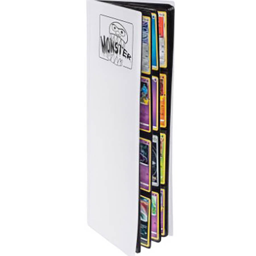 Monster 8-Pocket Tower Binder White | Dragon's Lair Comics and Fantasy Houston TX