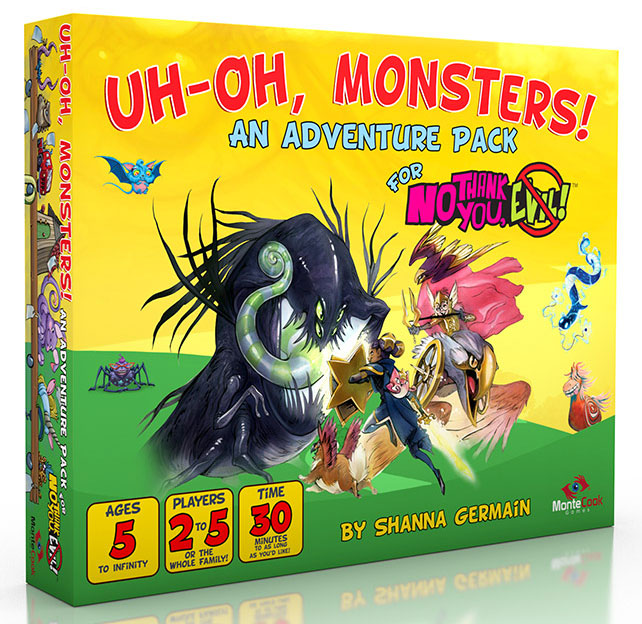 No Thank You, Evil: Uh Oh Monsters Expansion | Dragon's Lair Comics and Fantasy Houston TX
