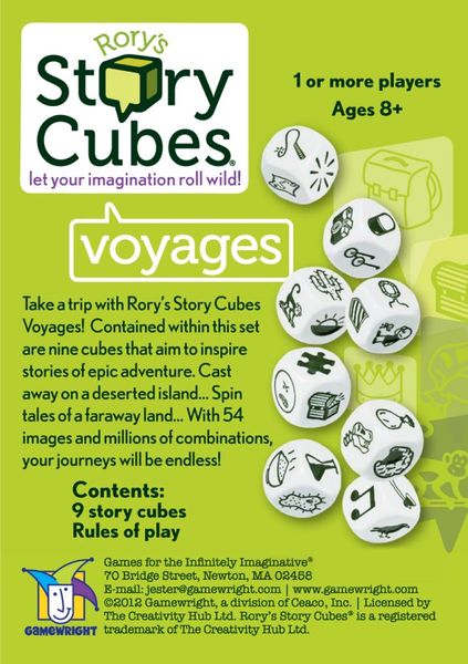 Rory's Story Cubes: Voyages | Dragon's Lair Comics and Fantasy Houston TX