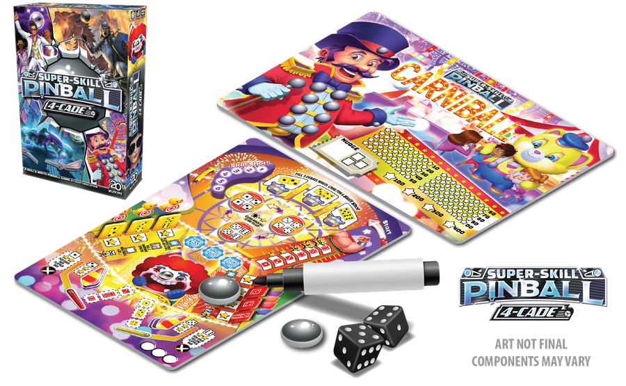 Super-Skill Pinball: 4-Cade | Odin's Place