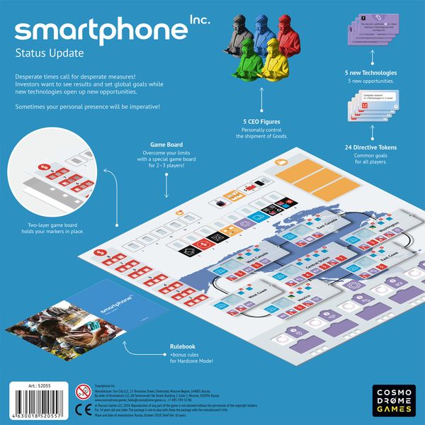 Smartphone Inc: Update 1.1 Expansion | Dragon's Lair Comics and Fantasy Houston TX