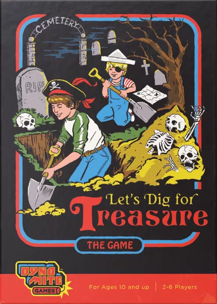 Steven Rhodes Let's Dig Treasure | Dragon's Lair Comics and Fantasy Houston TX