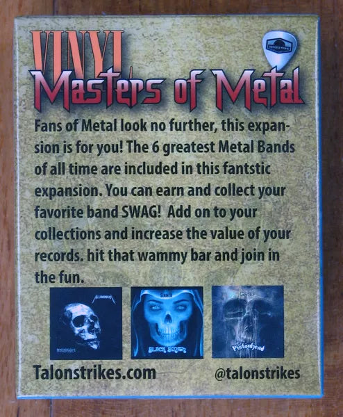 Vinyl the Board Game: Masters of Metal | Dragon's Lair Comics and Fantasy Houston TX