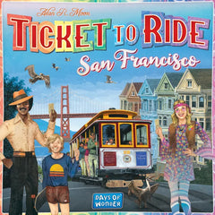 Ticket to Ride: San Francisco Expansion | Dragon's Lair Comics and Fantasy Houston TX