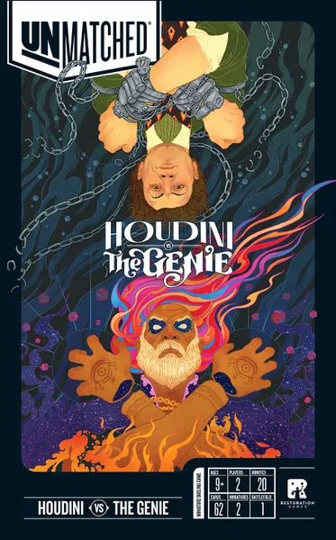 Unmatched: Houdini versus The Genie | Dragon's Lair Comics and Fantasy Houston TX