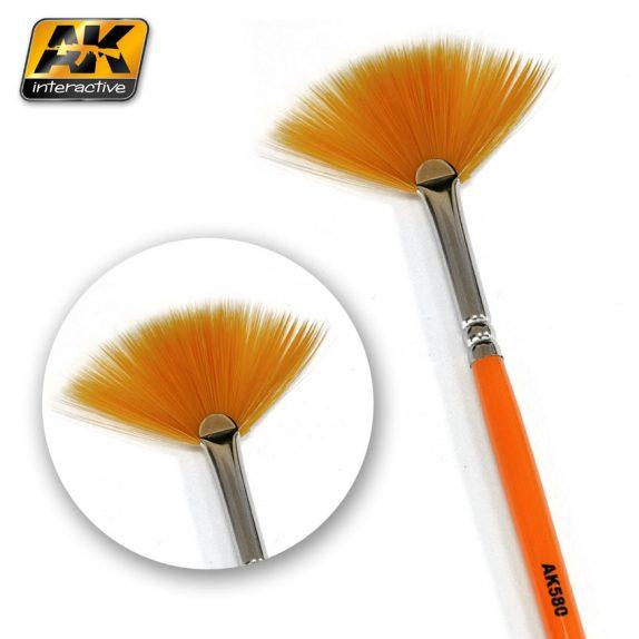 AK Interactive Fan-Shaped Weathering Brush | Dragon's Lair Comics and Fantasy Houston TX