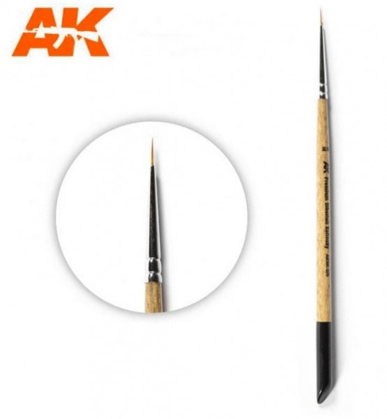 AK Interactive Premium Siberian Kolinsky Brush | Dragon's Lair Comics and Fantasy Houston TX