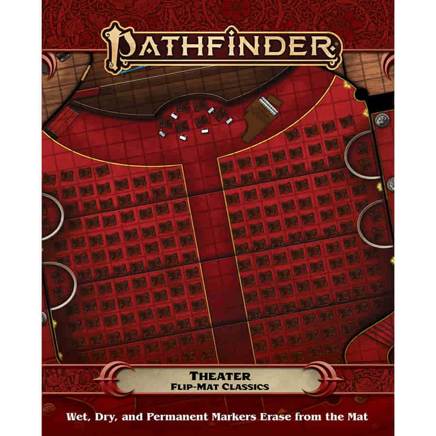 PATHFINDER RPG: FLIP-MAT CLASSICS: THEATER | Dragon's Lair Comics and Fantasy Houston TX