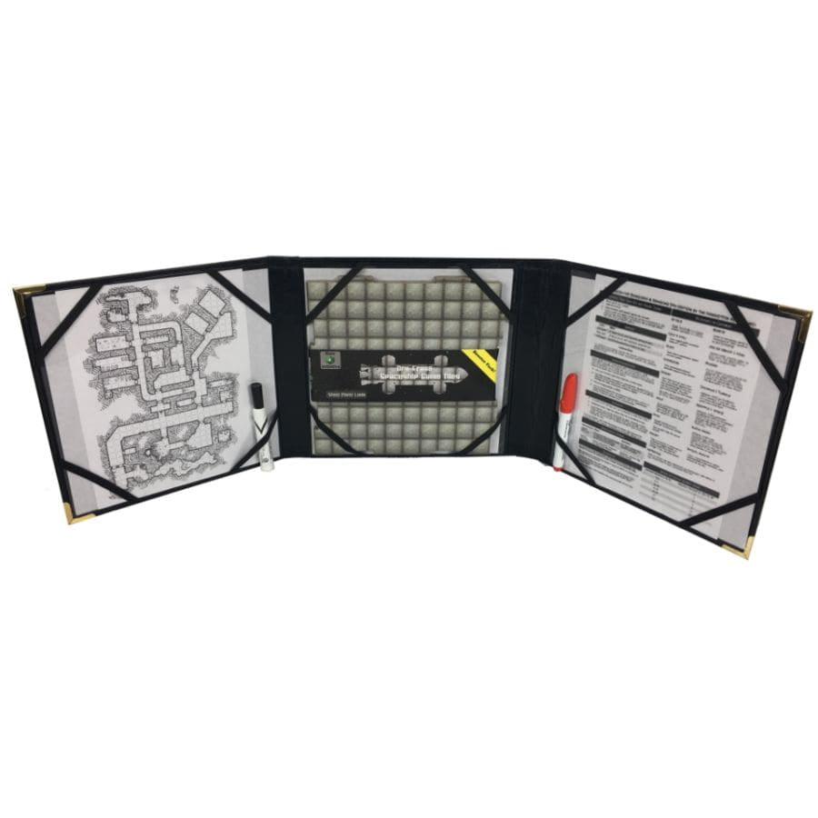 Role 4 Initiative Faux Leather 3-Fold DM Screen | Dragon's Lair Comics and Fantasy Houston TX