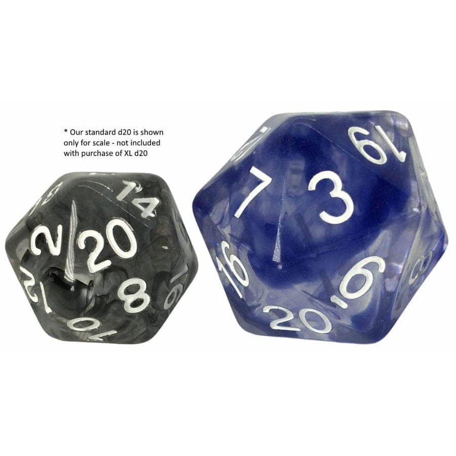Roll 4 Initiatve Diffusion Sapphire XL D20 | Dragon's Lair Comics and Fantasy Houston TX