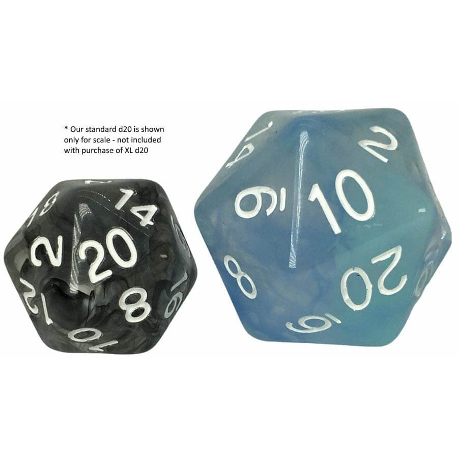 Roll 4 Initiatve Diffusion Blue Sky XL D20 | Dragon's Lair Comics and Fantasy Houston TX