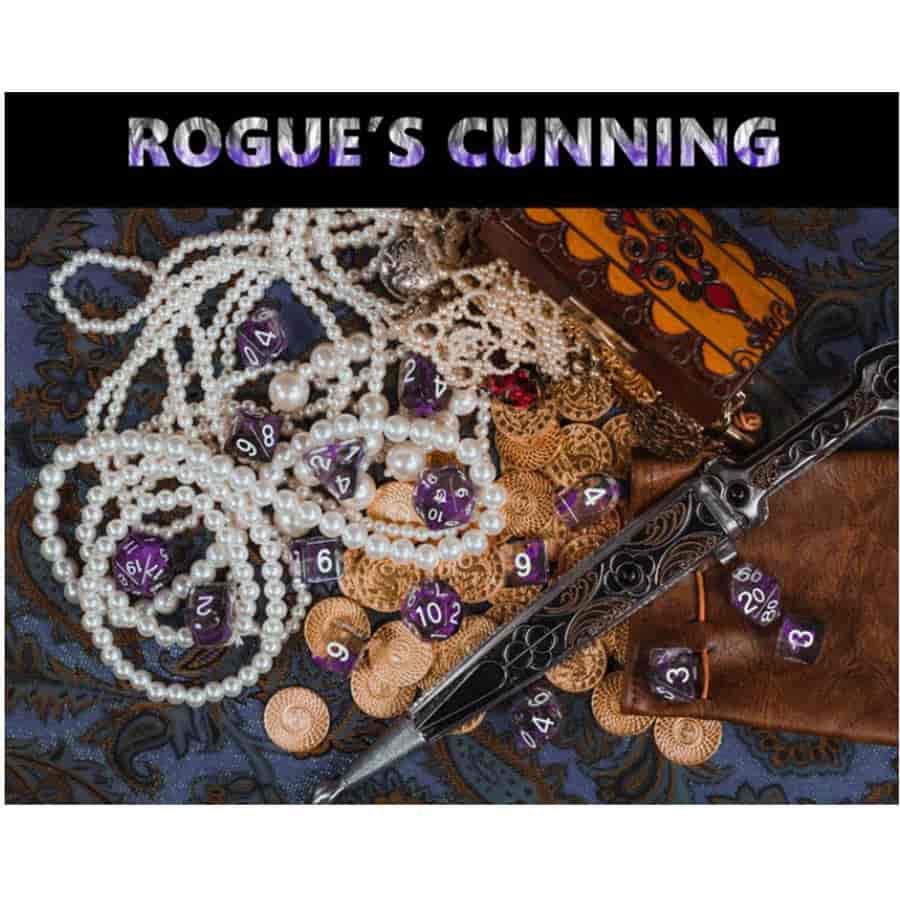 Roll 4 Initiatve Diffusion Rogues Cunning Poly 7 Sice Set | Dragon's Lair Comics and Fantasy Houston TX