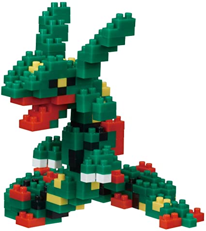 Nanoblock Pokemon Rayquaza | Dragon's Lair Comics and Fantasy Houston TX
