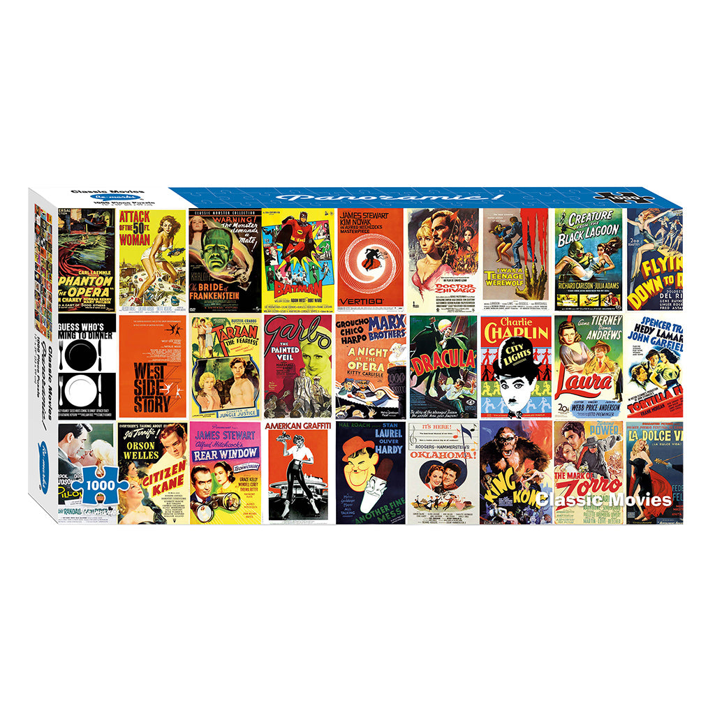 1000 Piece Classic Movies Puzzle | Dragon's Lair Comics and Fantasy Houston TX