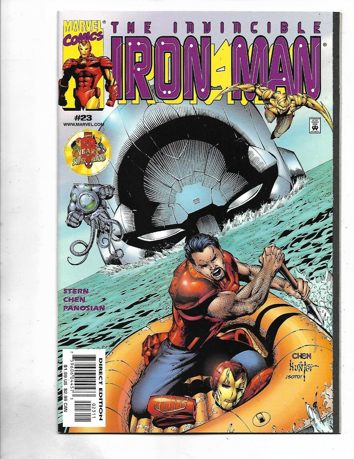 Invincible Iron Man #23 1999 | Dragon's Lair Comics and Fantasy Houston TX