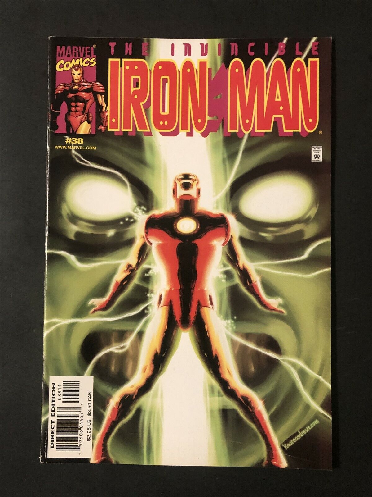 Invincible Iron Man #38: 2001 | Dragon's Lair Comics and Fantasy Houston TX