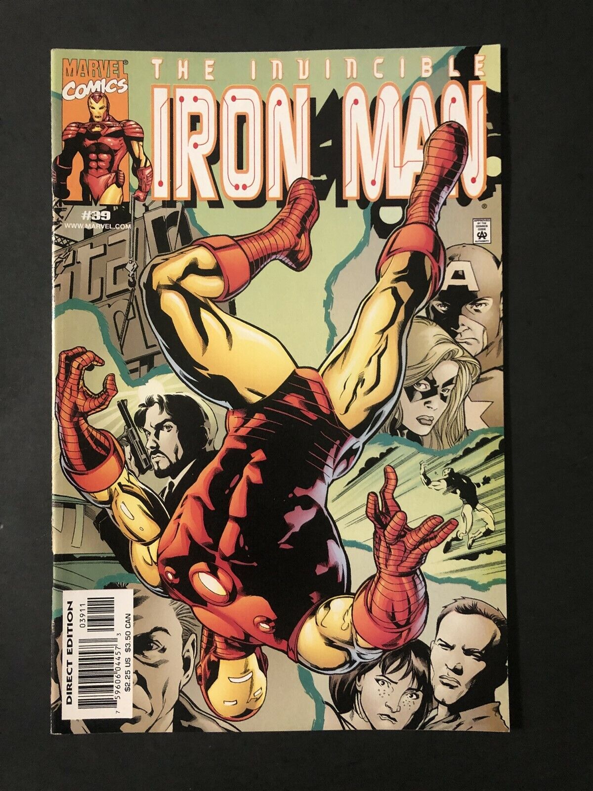 Invincible Iron Man #39: 2001 | Dragon's Lair Comics and Fantasy Houston TX