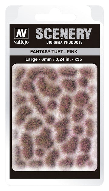 Vallejo Scenery: Fantasy Tuft - Pink (6mm) | Dragon's Lair Comics and Fantasy Houston TX