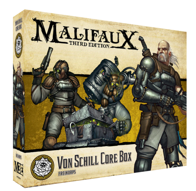 Malifaux 3E: Von Schill Core Box | Dragon's Lair Comics and Fantasy Houston TX