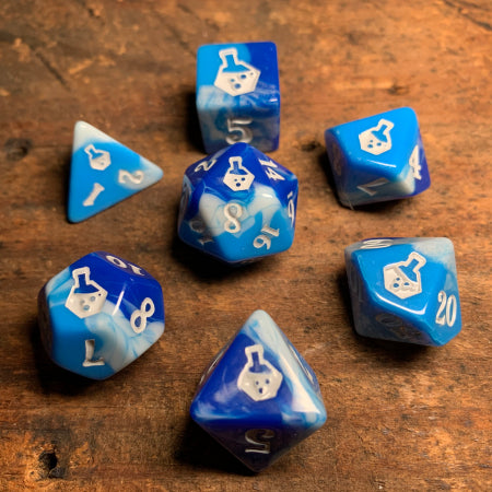 PolyDice Potions Poly 7 Set: Assorted Colors | Dragon's Lair Comics and Fantasy Houston TX