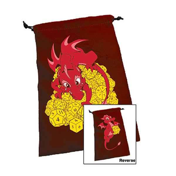 Steve Jackson Games Dragon Dice Bag: Red | Dragon's Lair Comics and Fantasy Houston TX