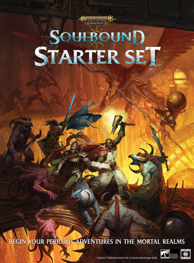 Soulbound RPG Warhammer Age of Sigmar: Starter Set | Dragon's Lair Comics and Fantasy Houston TX