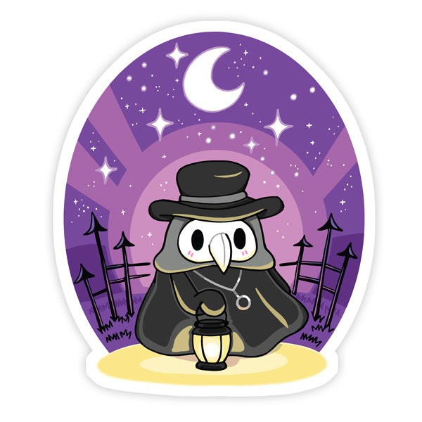 Squishable Plague Doctor Gate Sticker | Dragon's Lair Comics and Fantasy Houston TX