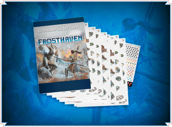 Frosthaven Removable Sticker Set | Dragon's Lair Comics and Fantasy Houston TX