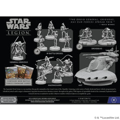 Star Wars Legion: Separatist Invasion Battle Force Starter Set | Dragon's Lair Comics and Fantasy Houston TX