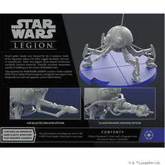 Star Wars Legion: DSD1 Dwarf Spider Droid Unit Expansion | Dragon's Lair Comics and Fantasy Houston TX