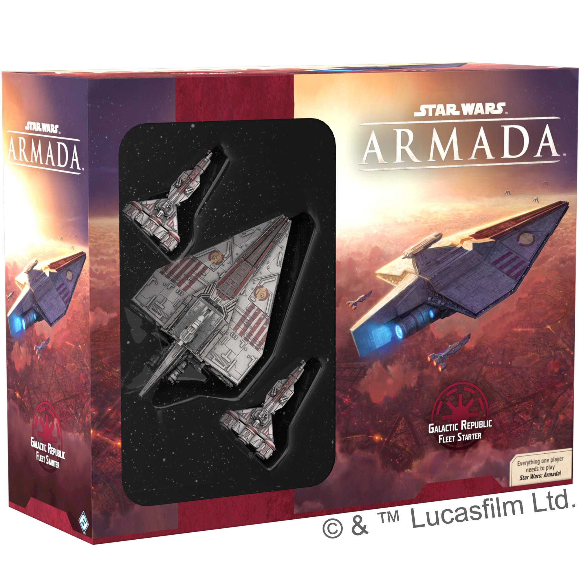 Star Wars Armada: Galactic Republic Fleet Starter | Dragon's Lair Comics and Fantasy Houston TX