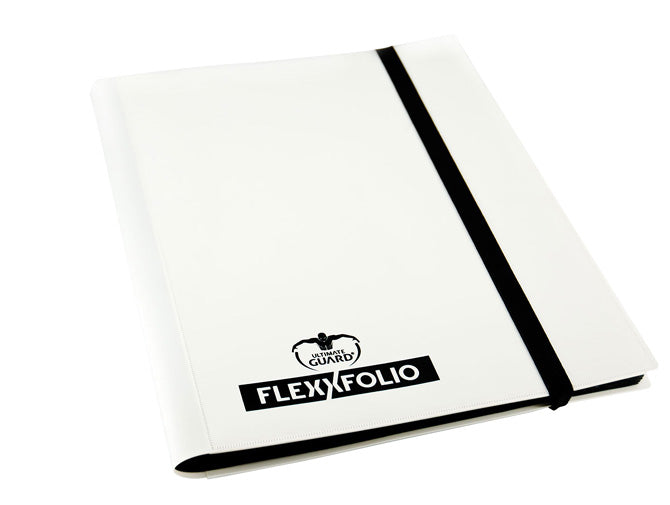 Ultimate Guard 18-Pocket Flexxfolio 360 Xenoskin: White | Dragon's Lair Comics and Fantasy Houston TX