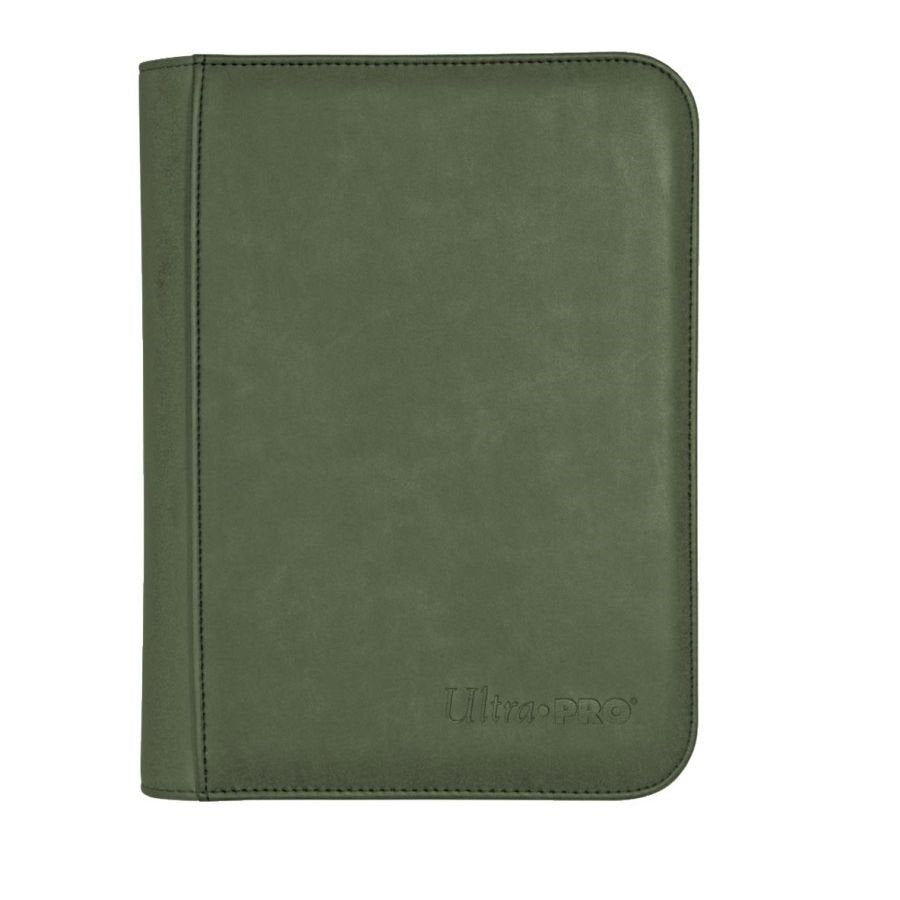 Ultra Pro Suede 4 Pocket Zipper Pro-Binder Emerald | Dragon's Lair Comics and Fantasy Houston TX