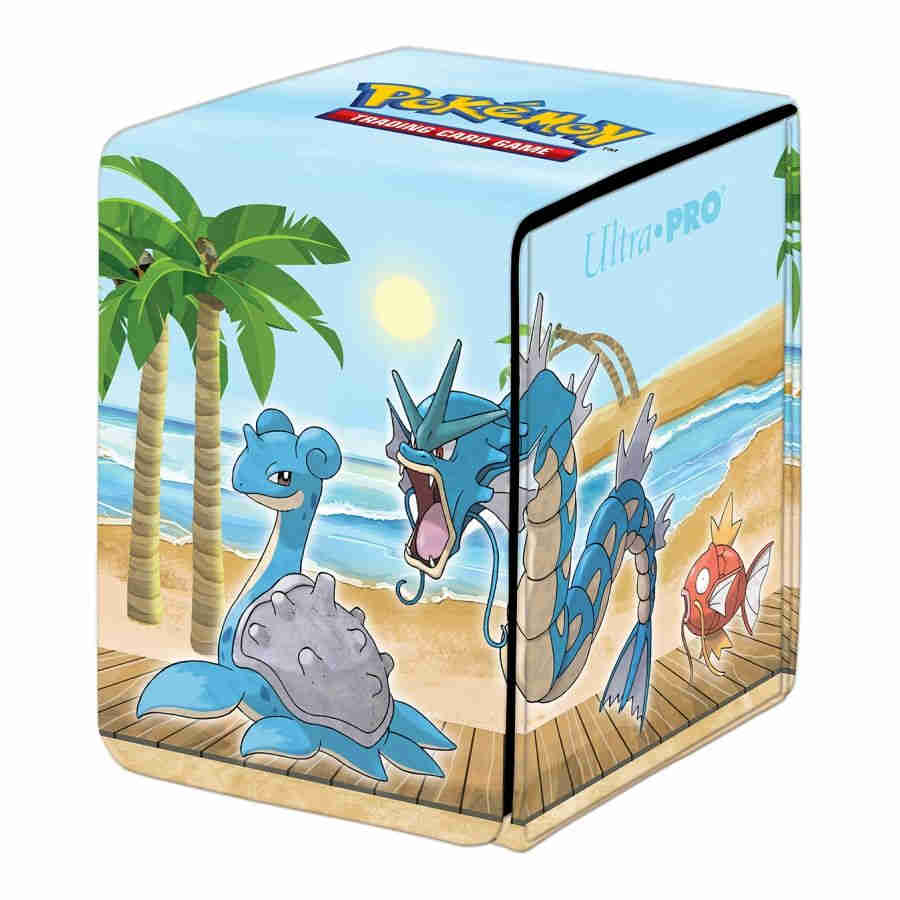Ultra Pro Pokemon Seaside Alcove Flip Deck Box | Dragon's Lair Comics and Fantasy Houston TX