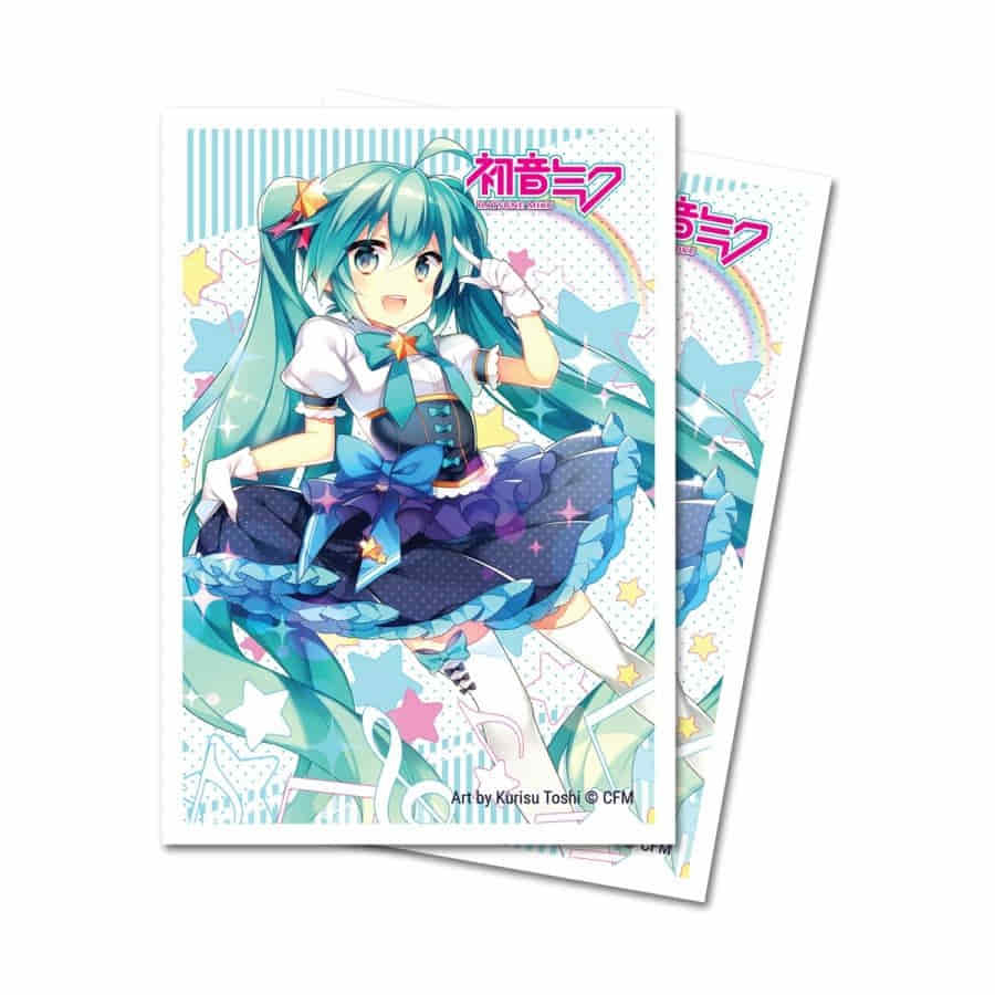 Ultra Pro Hatsune Miku Small Sleeves: Stalight Melody 60ct | Dragon's Lair Comics and Fantasy Houston TX